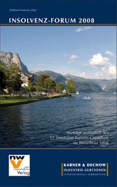 Produktbild: Insolvenz-Forum 2008