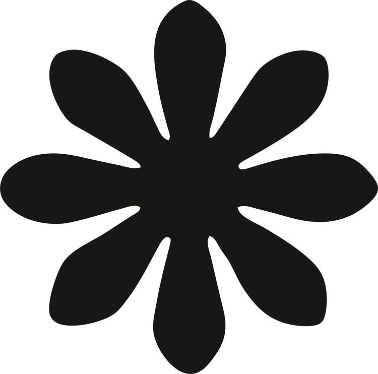 Produktbild: Motivstanzer klein Blume