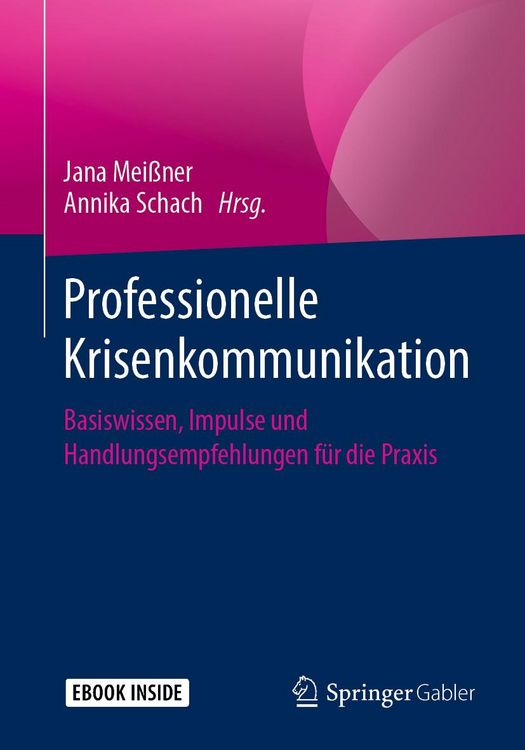 Produktbild: Professionelle Krisenkommunikation