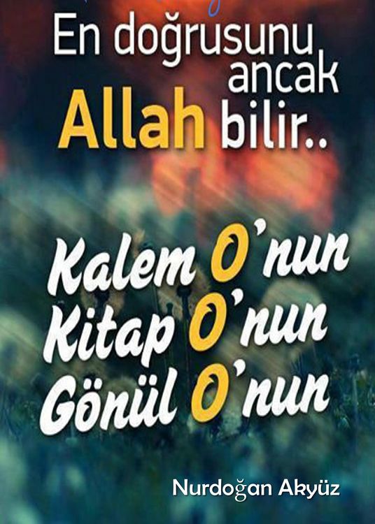 Produktbild: En Dogrusunu Ancak ALLAH Bilir..