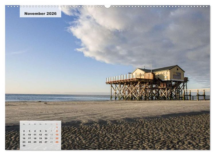 Produktbild: Nord-Ostsee Impressionen (Wandkalender 2026 DIN A2 quer), CALVENDO Monatskalender