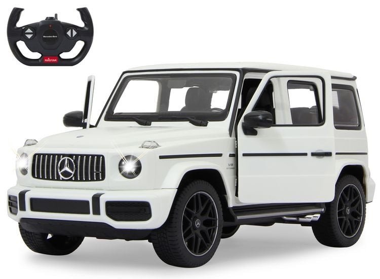 Produktbild: Jamara Mercedes-Benz AMG G63 1:14 wei&szlig; 2,4GHz B