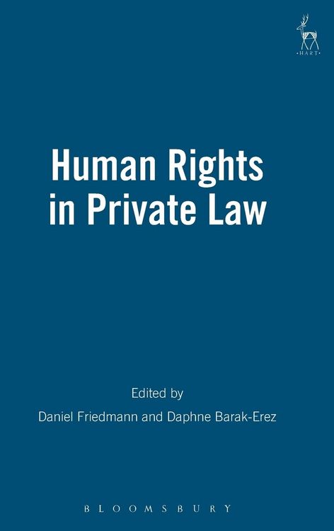 Produktbild: Human Rights in Private Law