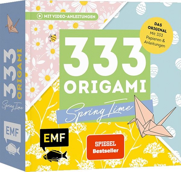 Produktbild: 333 Origami &ndash;&nbsp;Spring Time &ndash; Zaubersch&ouml;ne Papiere falten f&uuml;r Fr&uuml;hling & Ostern