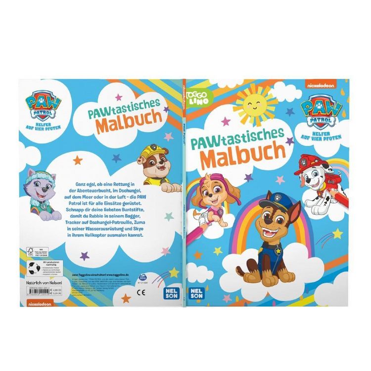 Produktbild: PAW Patrol Kindergartenheft: PAWtastisches Malbuch