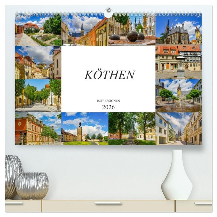 Produktbild: K&ouml;then Impressionen (hochwertiger Premium Wandkalender 2026 DIN A2 quer), Kunstdruck in Hochglanz