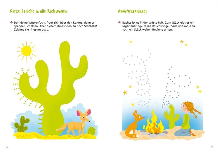 Produktbild: LERNSTERN. Schwung&uuml;bungen f&uuml;r die Vorschule