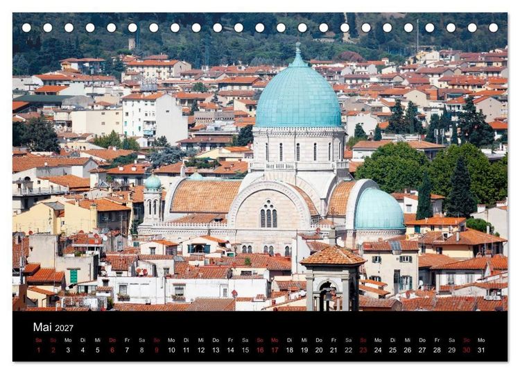 Produktbild: Florenz (Tischkalender 2027 DIN A5 quer), CALVENDO Monatskalender