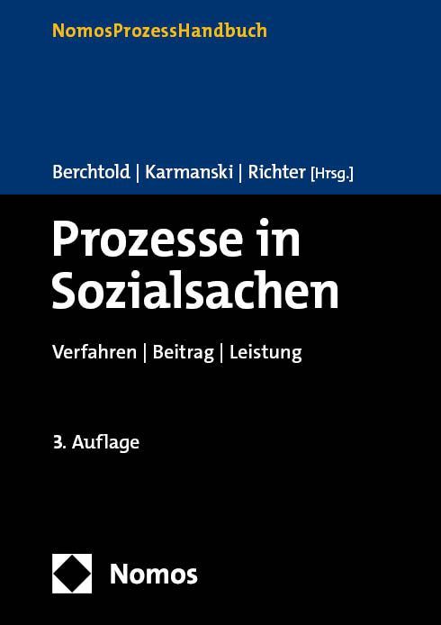 Produktbild: Prozesse in Sozialsachen