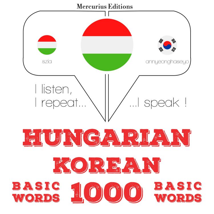 Produktbild: Magyar - koreai: 1000 alapsz&oacute;