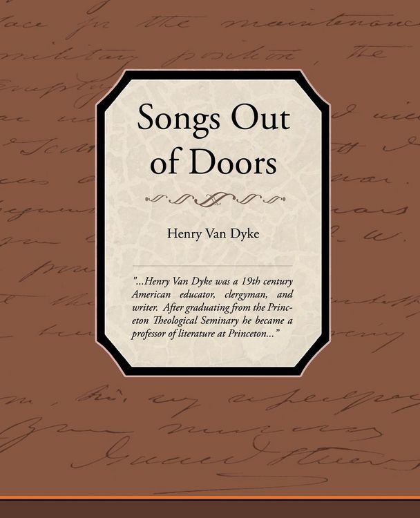 Produktbild: Songs Out of Doors