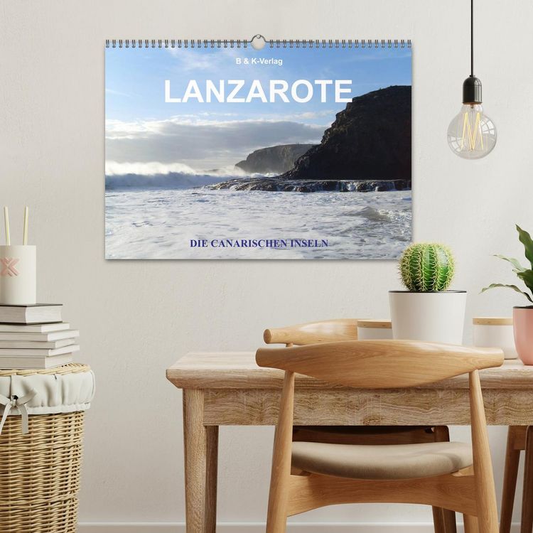 Produktbild: Die Canarischen Inseln - Lanzarote (Wandkalender 2026 DIN A3 quer), CALVENDO Monatskalender