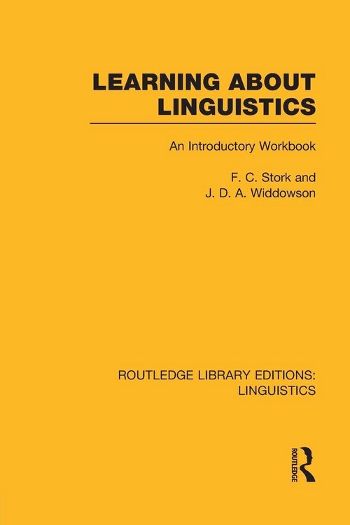 Produktbild: Learning about Linguistics