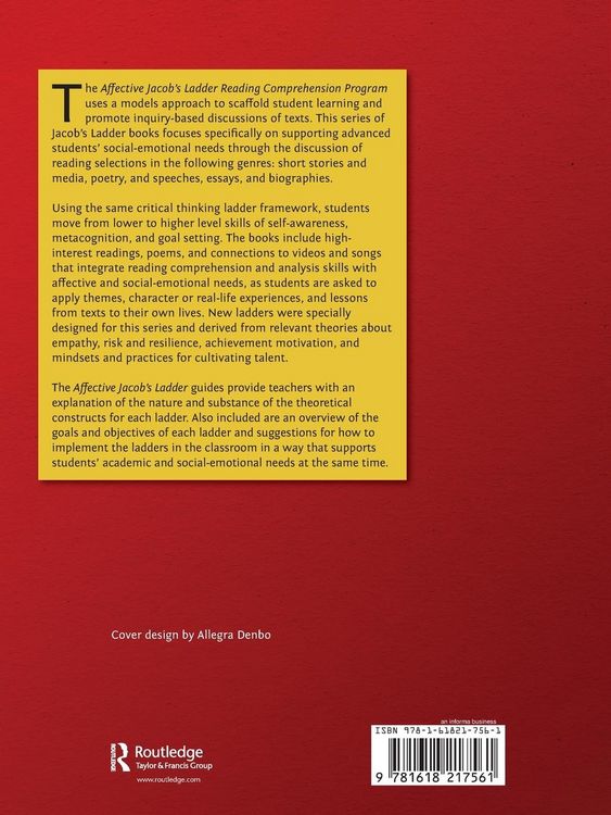 Produktbild: Affective Jacob's Ladder Reading Comprehension Program