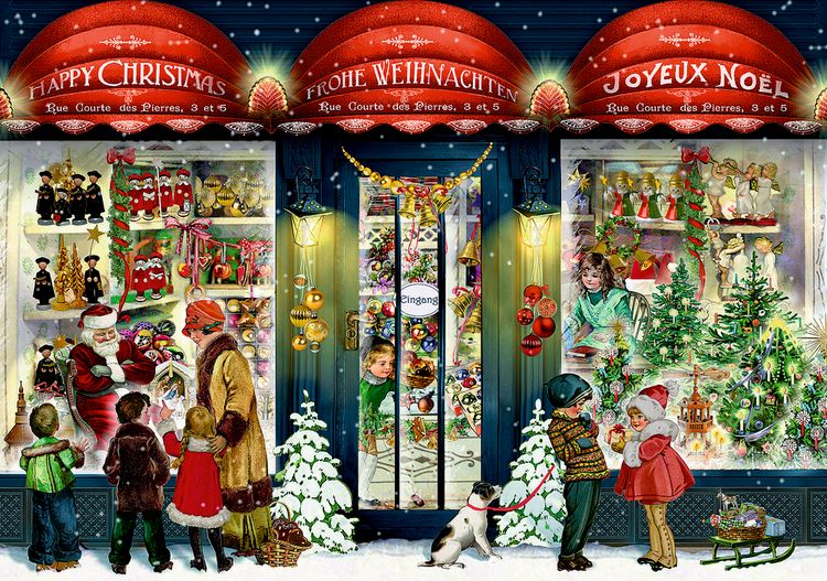 Produktbild: Mini-Adventskalender &ndash; Nostalgische L&auml;den
