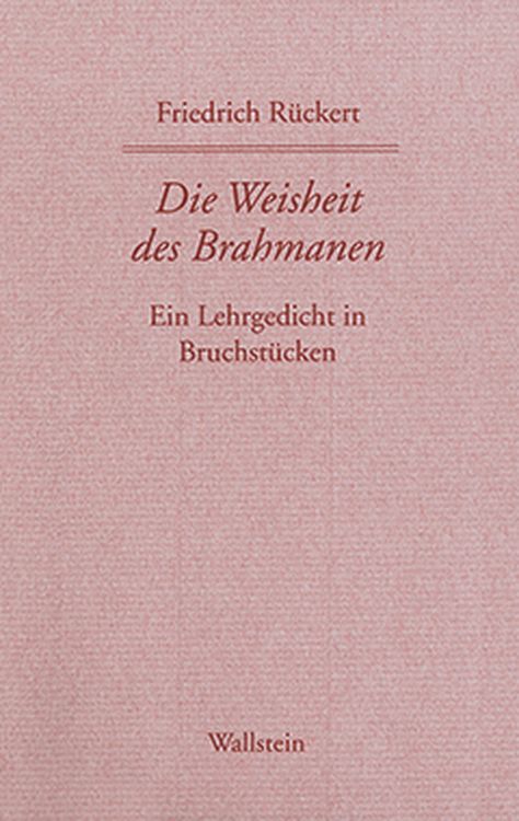 Produktbild: Die Weisheit des Brahmanen