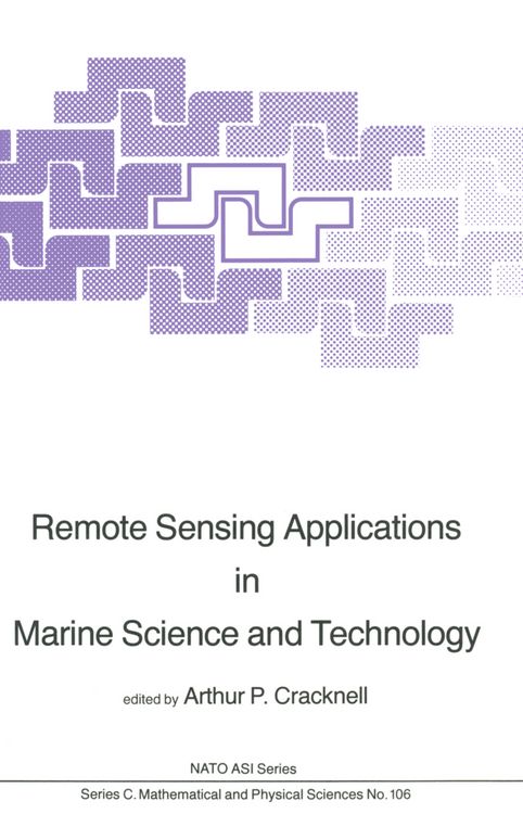 Produktbild: Remote Sensing Applications in Marine Science and Technology