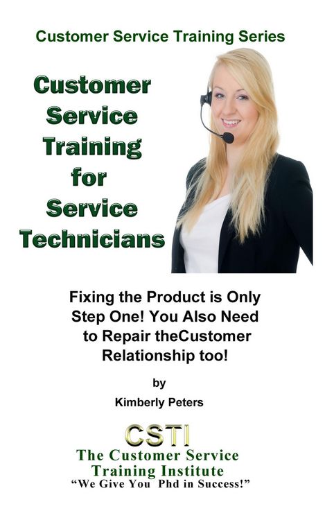 Produktbild: Customer Service Training for Service Technicians (Customer Service Training Series, #9)