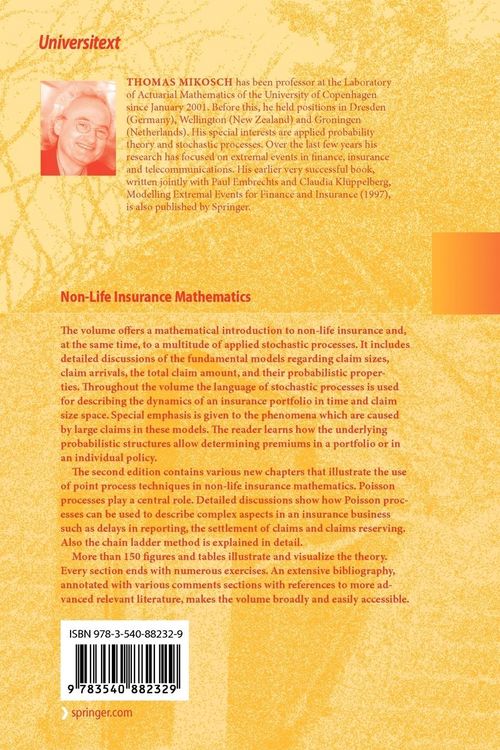 Produktbild: Non-Life Insurance Mathematics