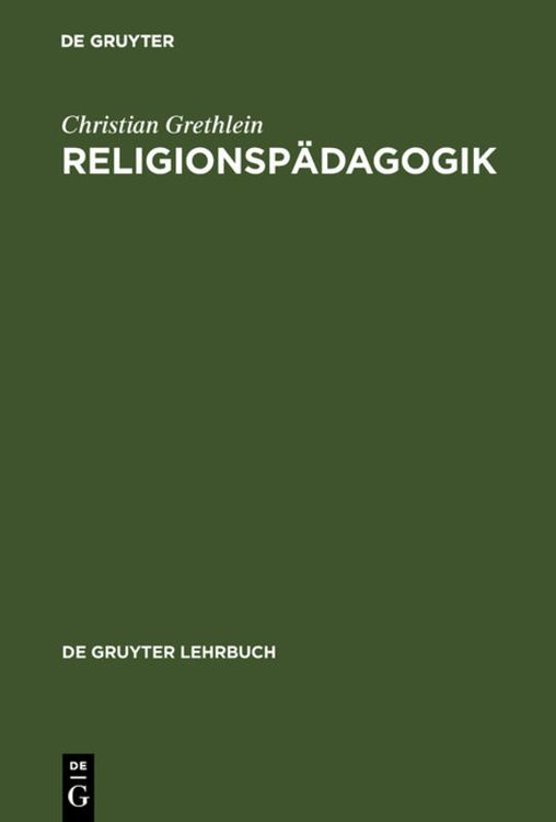 Produktbild: Religionsp&auml;dagogik