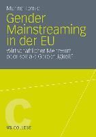 Produktbild: Gender Mainstreaming in der EU