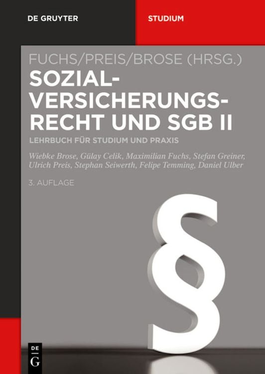 Bild vom Artikel Sozialversicherungsrecht und SGB II vom Autor Stefan Greiner