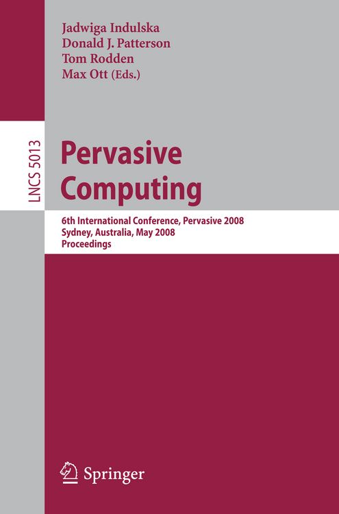 Produktbild: Pervasive Computing