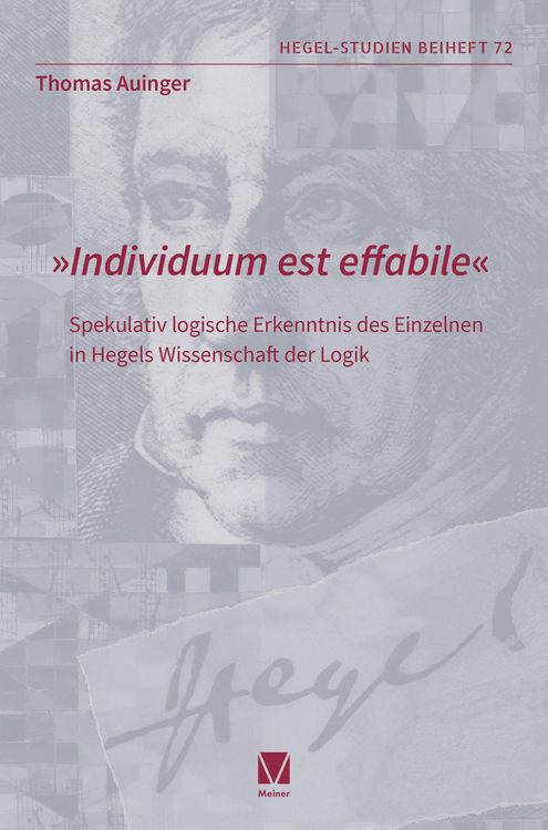 Produktbild: &raquo;Individuum est effabile&laquo;