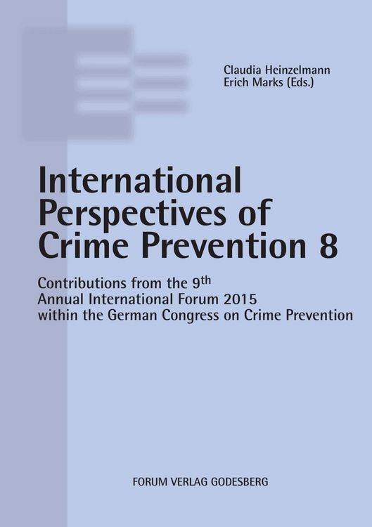 Produktbild: Internationale Perspectives of Crime Prevention 8