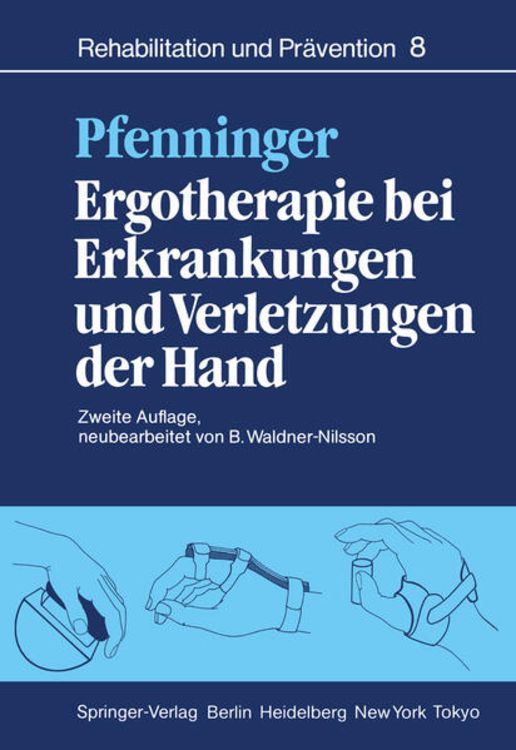 Produktbild: Ergotherapie bei Erkrankungen und Verletzungen der Hand