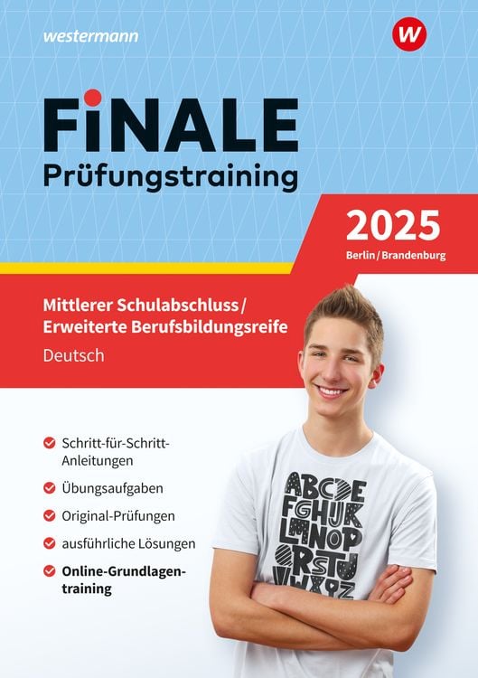 Bild vom Artikel FiNALE - Prüfungstraining Mittlerer Schulabschluss, Fachoberschulreife, Erweiterte Berufsbildungsreife Berlin und Brandenburg. Deutsch 2025 vom Autor Jelko Peters
