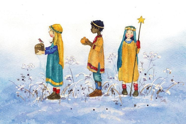 Produktbild: Postkartenbuch &raquo;Ein buntes Jahr&laquo;