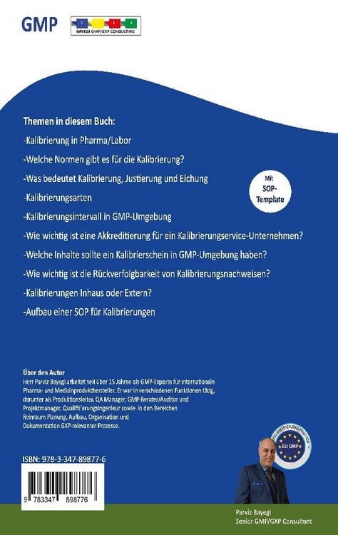 Produktbild: GMP- Kalibrierungen & SOP-Kalibrierungsdokumente Mit SOP-Template