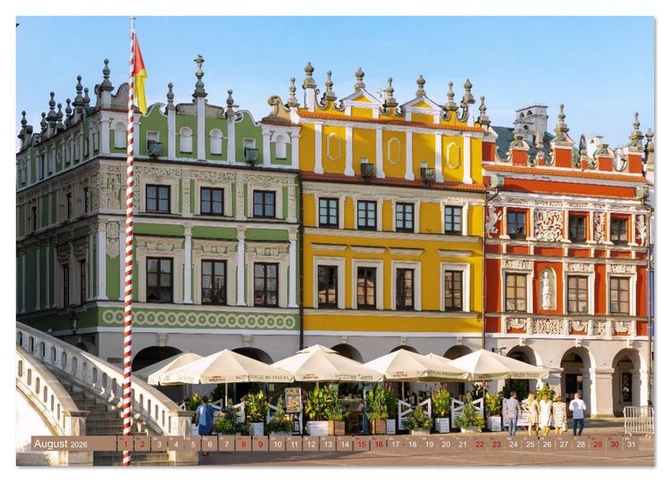 Produktbild: Polen. Von Krakau bis Danzig: Bilder voller Atmosph&auml;re (Wandkalender 2026 DIN A4 quer), CALVENDO Monatskalender