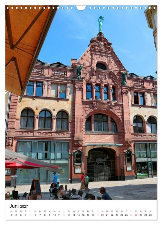 Produktbild: Wiesbaden Kalender 2027 Bilder vom Frankfurter Taxifahrer Petrus (Wandkalender 2027 DIN A3 hoch), CALVENDO Monatskalender
