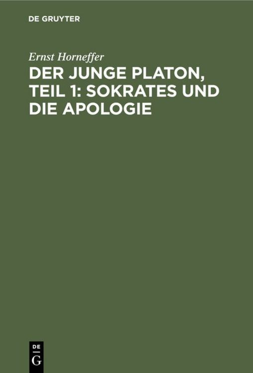 Produktbild: Der junge Platon, Teil 1: Sokrates und die Apologie