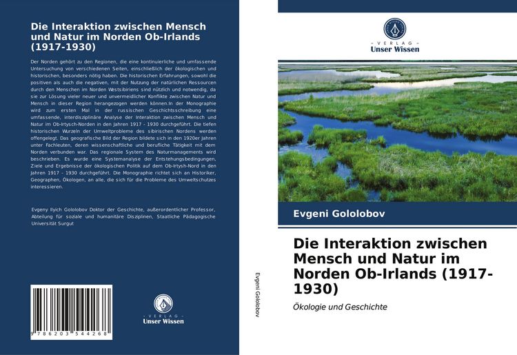 Produktbild: Die Interaktion zwischen Mensch und Natur im Norden Ob-Irlands (1917-1930)