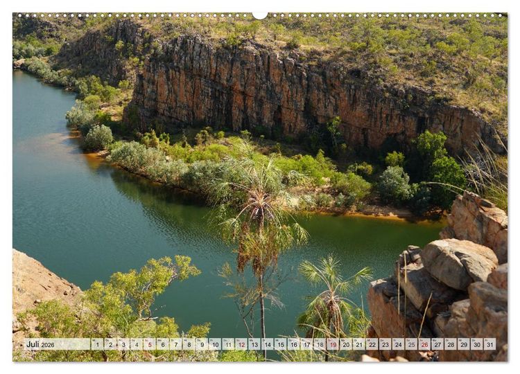 Produktbild: Australien - "Nur wo Du zu Fu&szlig; warst, bist Du wirklich gewesen" (Wandkalender 2026 DIN A2 quer), CALVENDO Monatskalender