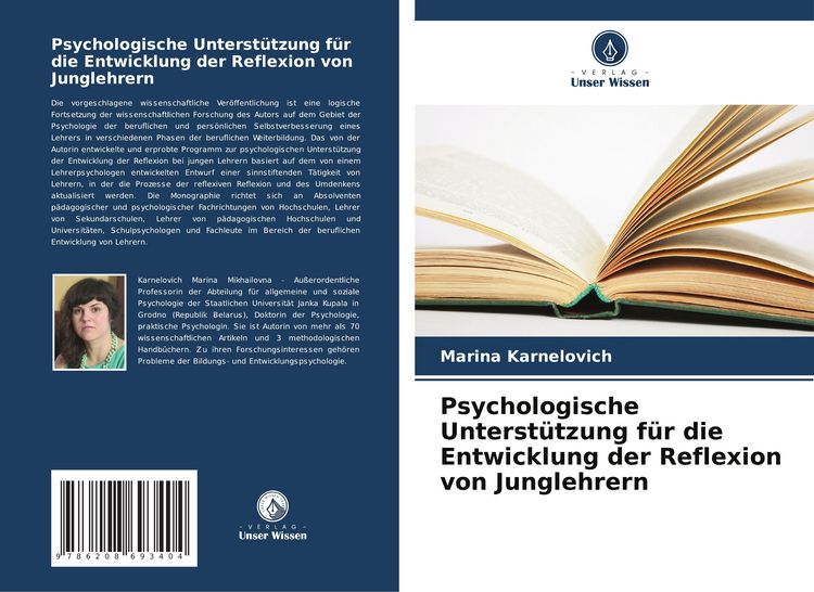 Produktbild: Psychologische Unterst&uuml;tzung f&uuml;r die Entwicklung der Reflexion von Junglehrern