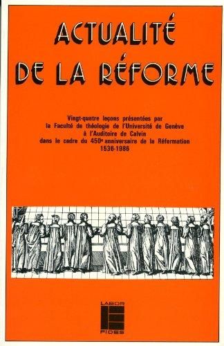 Produktbild: Actualit&eacute; de la R&eacute;forme