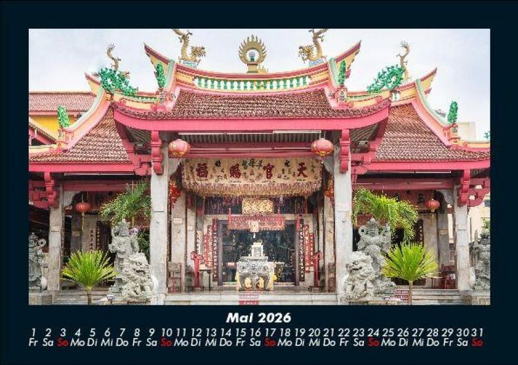 Produktbild: Tempel 2026 Fotokalender DIN A5