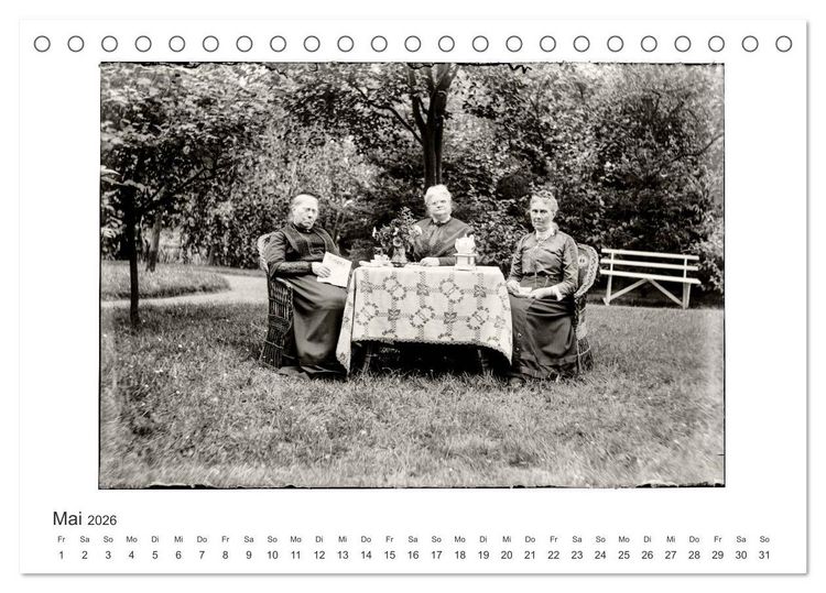 Produktbild: Faszination Glasplatten-Photographie (Tischkalender 2026 DIN A5 quer), CALVENDO Monatskalender