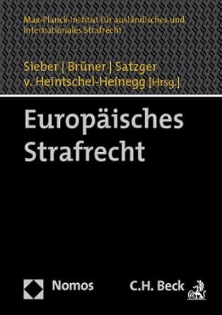 Produktbild: Europ&auml;isches Strafrecht