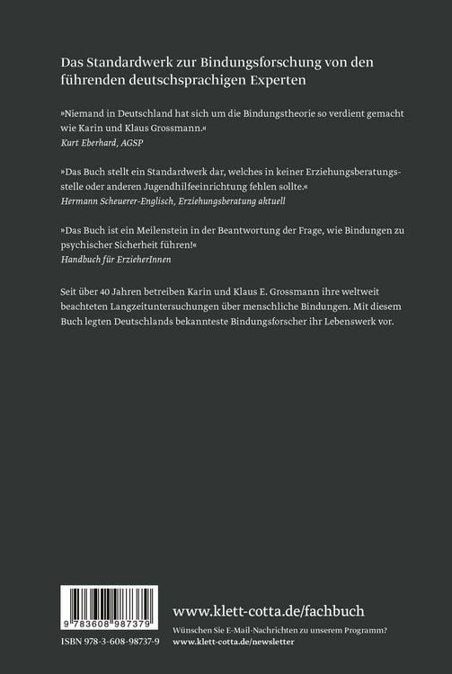 Produktbild: Bindungen - das Gef&uuml;ge psychischer Sicherheit