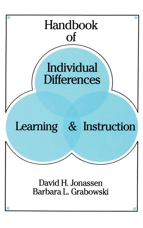 Produktbild: Handbook of Individual Differences, Learning, and Instruction