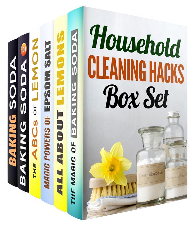 Produktbild: Household Cleaning Hacks: Baking Soda, Epsom Salt and Lemon Recipes to Keep Your Home Clean and Fresh (Declutter & Cleaning Hacks)