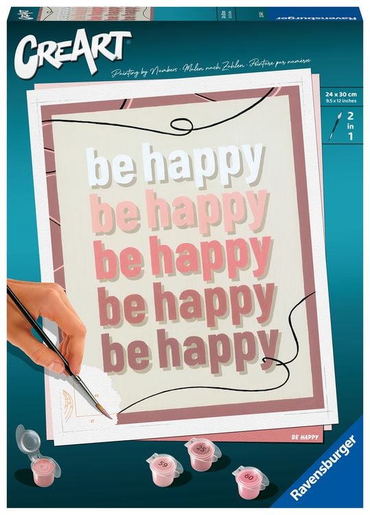 Produktbild: CreArt Gallery Wall - Be Happy