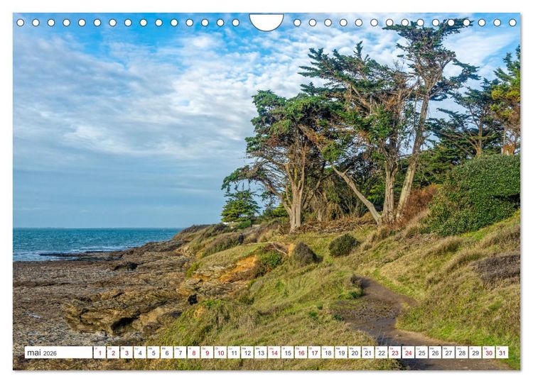 Produktbild: Morbihan, Sud Bretagne (Calendrier mural 2026 DIN A4 vertical), CALVENDO calendrier mensuel