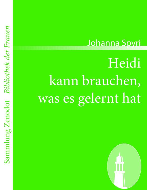 Produktbild: Heidi kann brauchen, was es gelernt hat