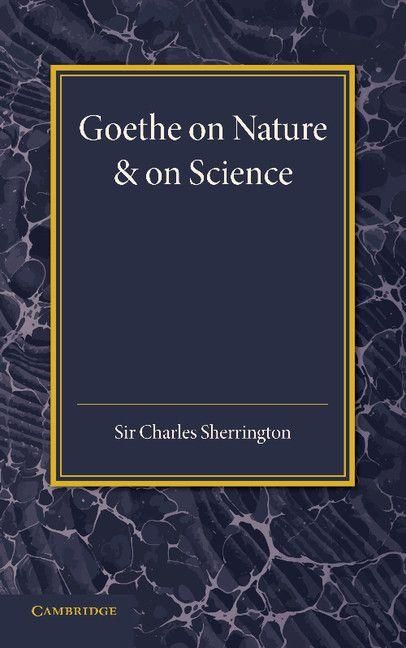 Produktbild: Goethe on Nature and on Science